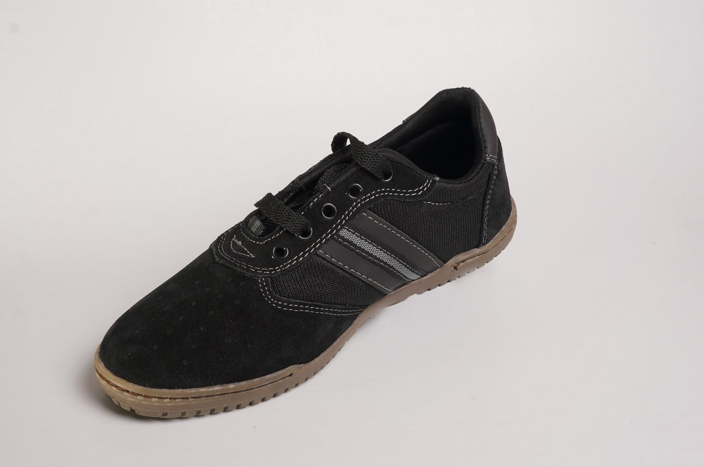 4 Silver Star Racer 100 Men’s Sneakers – Lightweight Casual Shoes (Black Variants)