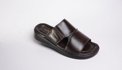 Silver Star Panroma 2524 Men’s Slip-On Slippers – Soft & Stylish PU Sole Daily Slides