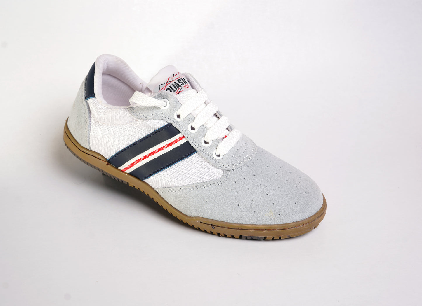 3 Silver Star Racer 100 Men’s Sneakers – Lightweight Casual Shoes (White Variants)