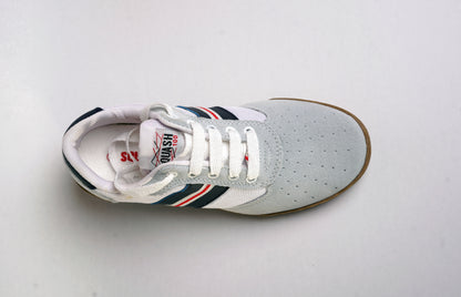 3 Silver Star Racer 100 Men’s Sneakers – Lightweight Casual Shoes (White Variants)