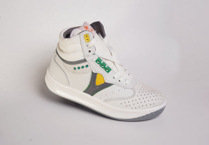 2 Silver Star Racer 100 Men’s Sneakers – Lightweight Casual Shoes (White Variants)