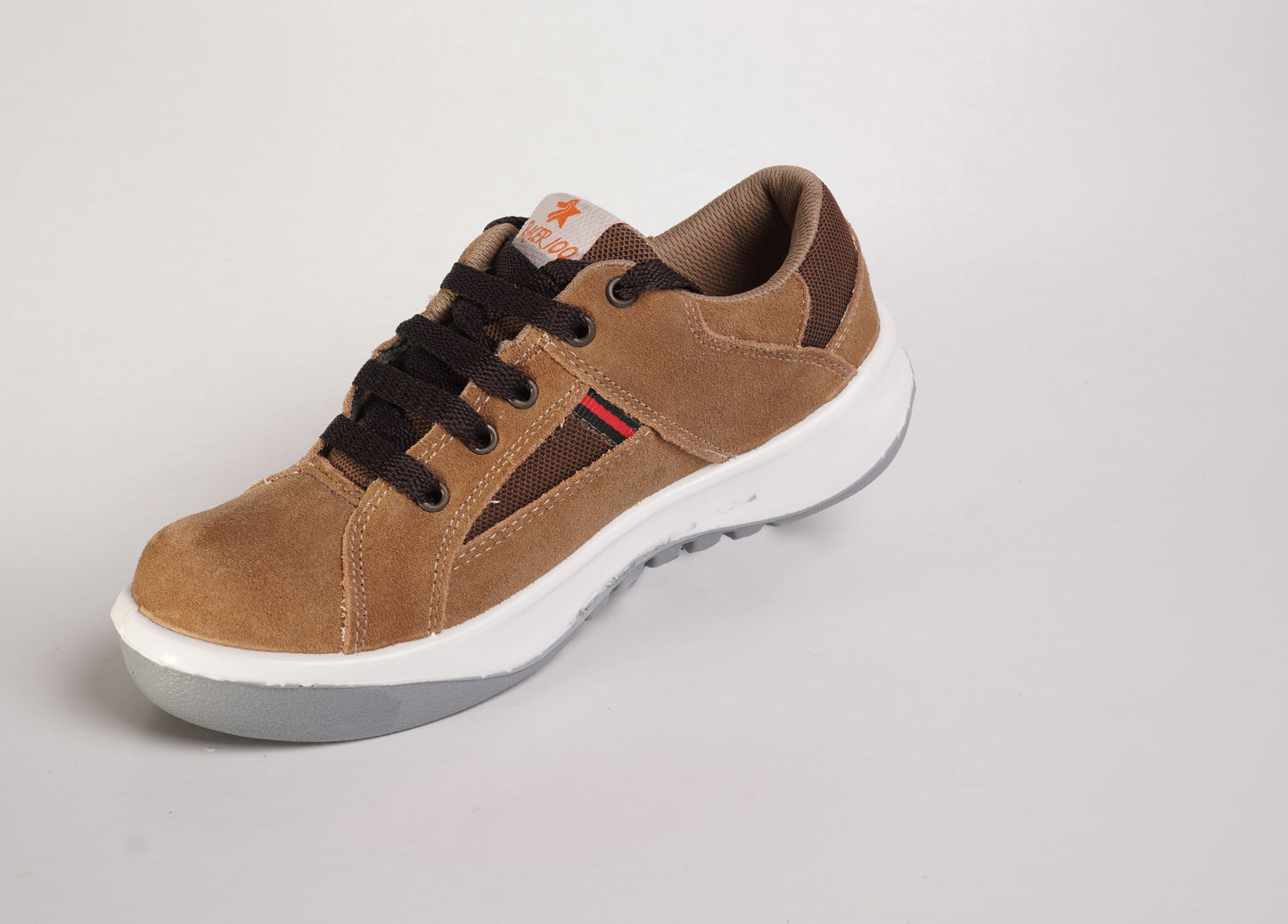 Silver Star Racer 103 Men’s Sneakers – Lightweight Brown Casual Shoes (Light & Dark Brown)