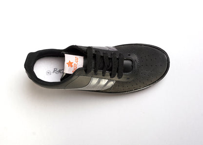 1 Silver Star Racer 100 Men’s Sneakers – Lightweight Casual Shoes (Black Variants)