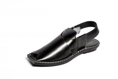 Silver Star VZ 03 – Handmade Peshawari Chappal for Men | Available in Brown & Black