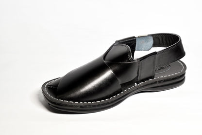 Silver Star VZ 05 Peshawari Chappal – Premium Leather Sandals for Men | Brown & Black