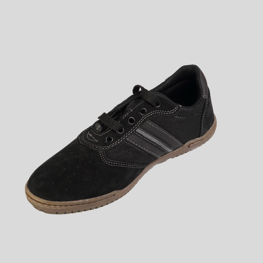 4 Silver Star Racer 100 Men’s Sneakers – Lightweight Casual Shoes (Black Variants)
