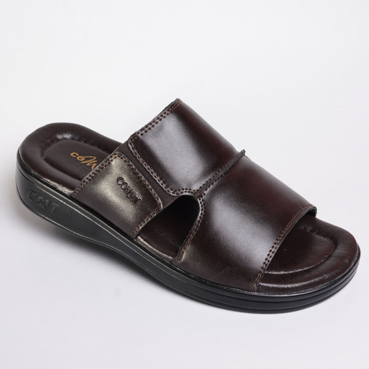Silver Star Panroma 2524 Men’s Slip-On Slippers – Soft & Stylish PU Sole Daily Slides