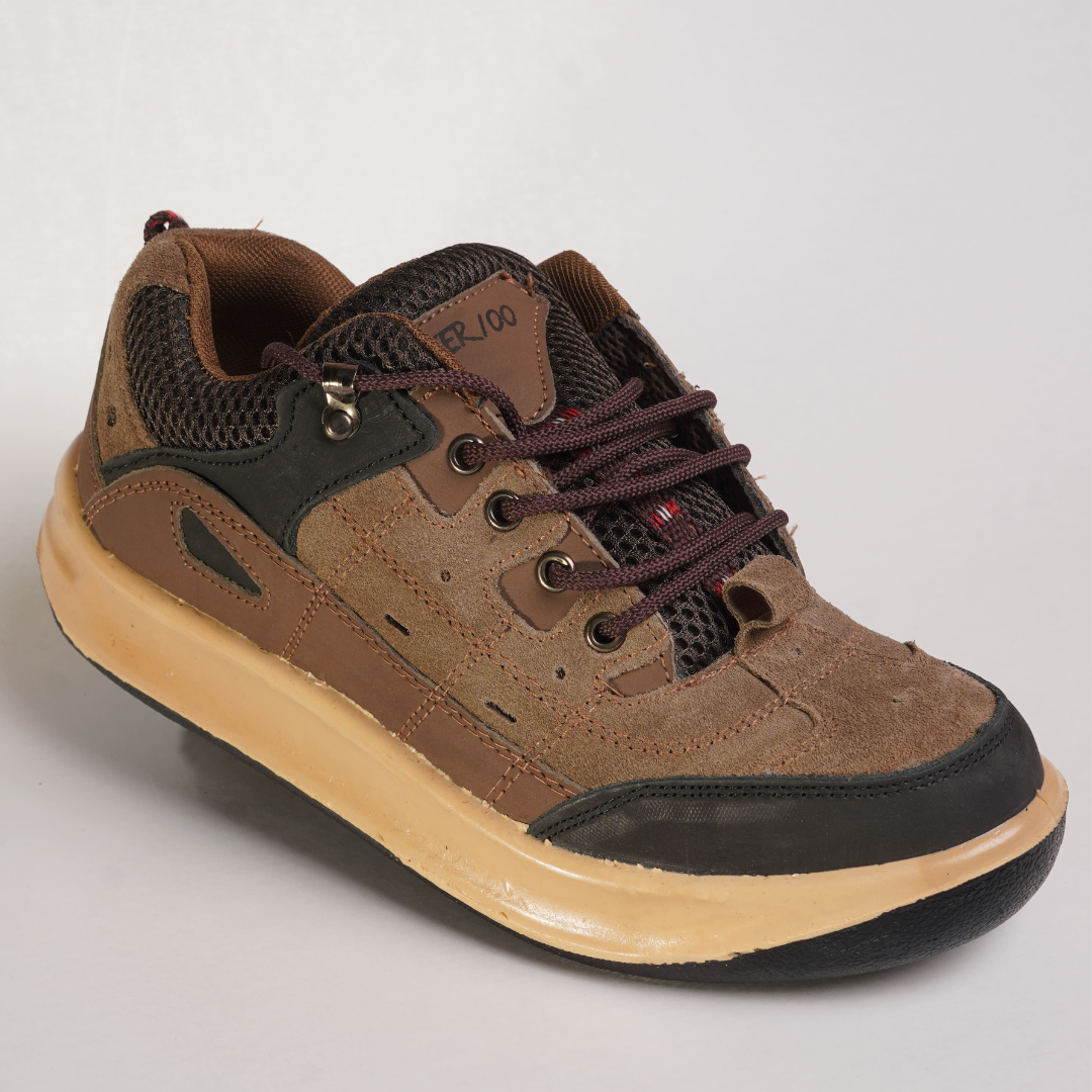 Silver Star Racer 106 Men’s Brown Sneakers – Lightweight Casual Walking Shoes