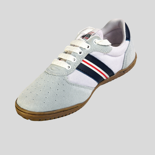 3 Silver Star Racer 100 Men’s Sneakers – Lightweight Casual Shoes (White Variants)
