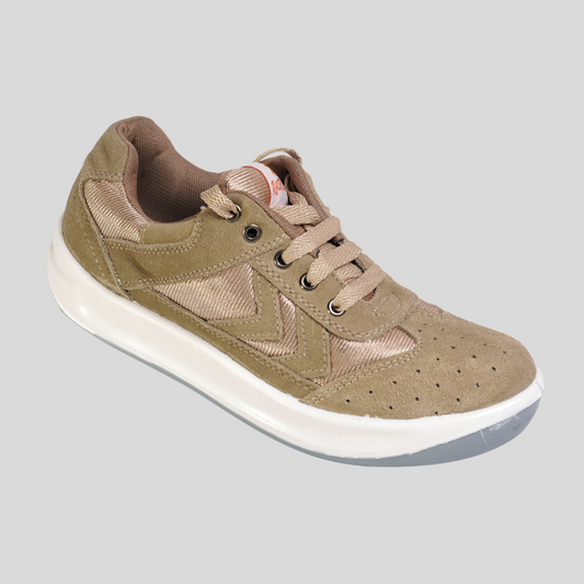 Silver Star Racer 174 – Men’s Breathable Casual Sneakers | Durable Suede & Fabric Upper