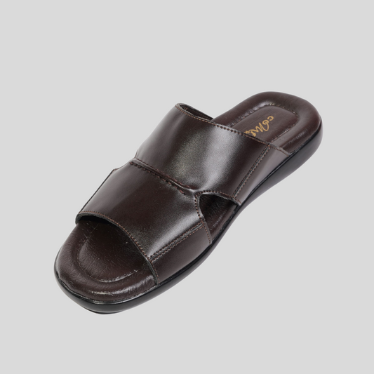 Silver Star Panroma 2531 Men’s Slippers – Comfortable Slip-On Slides with PU Sole