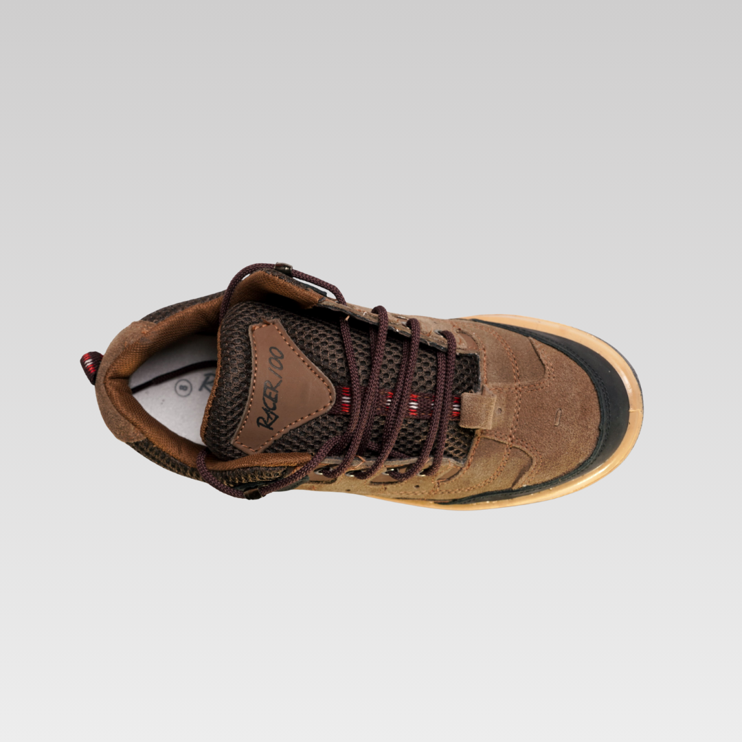 Silver Star Racer 106 Men’s Brown Sneakers – Lightweight Casual Walking Shoes