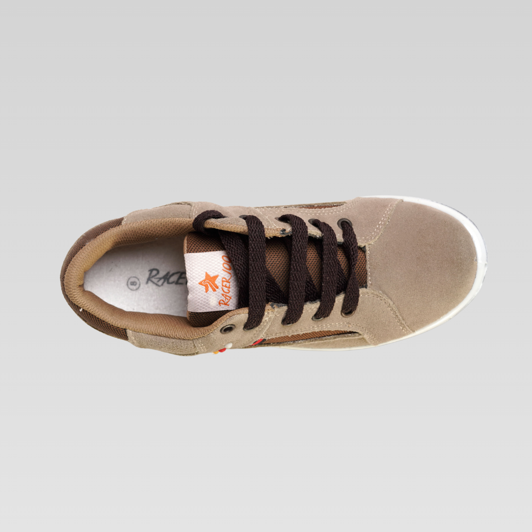 Racer 103 Men’s Sneakers  (Light & Dark Brown)